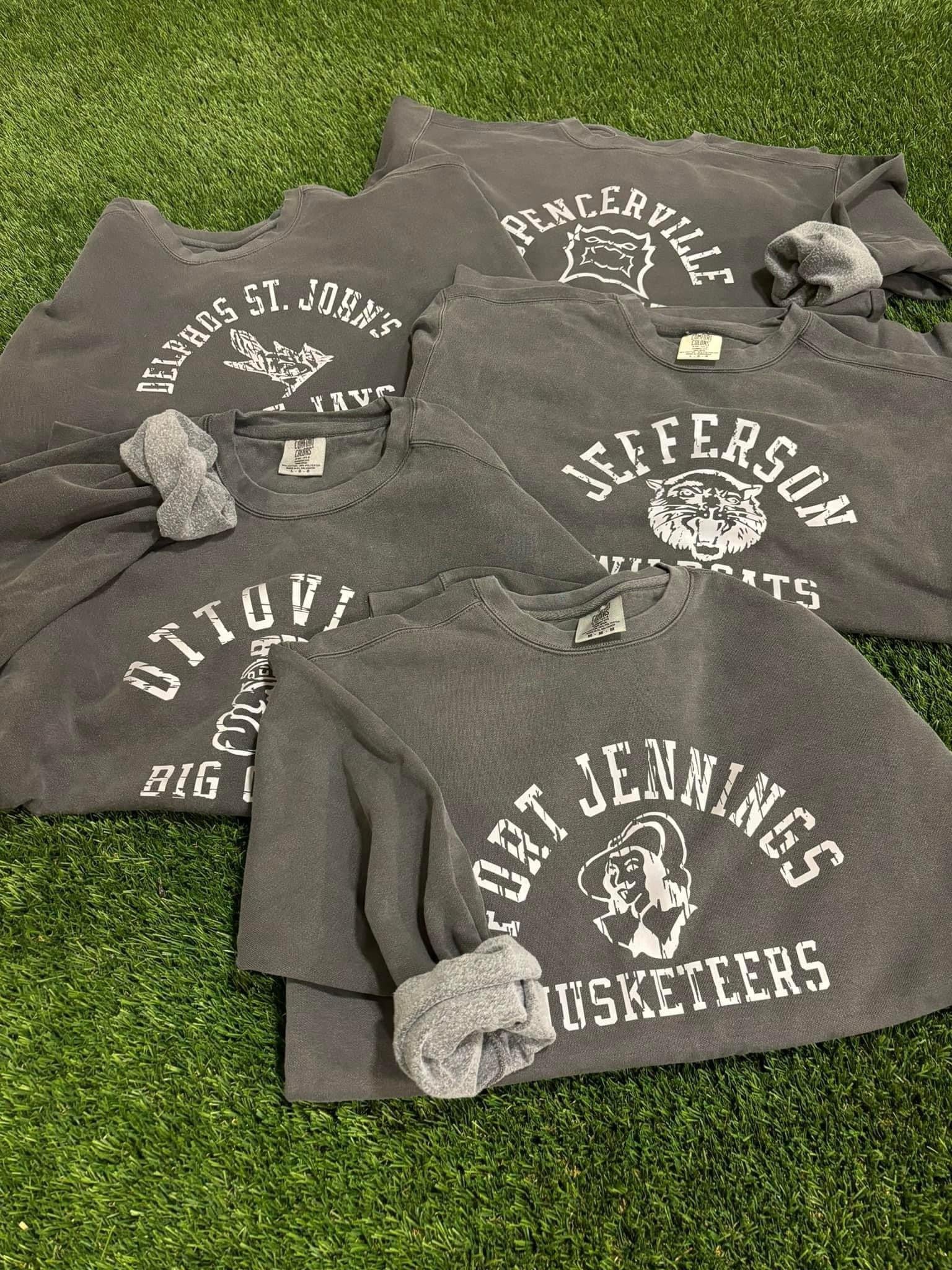 Fort Jennings Distressed School Crew