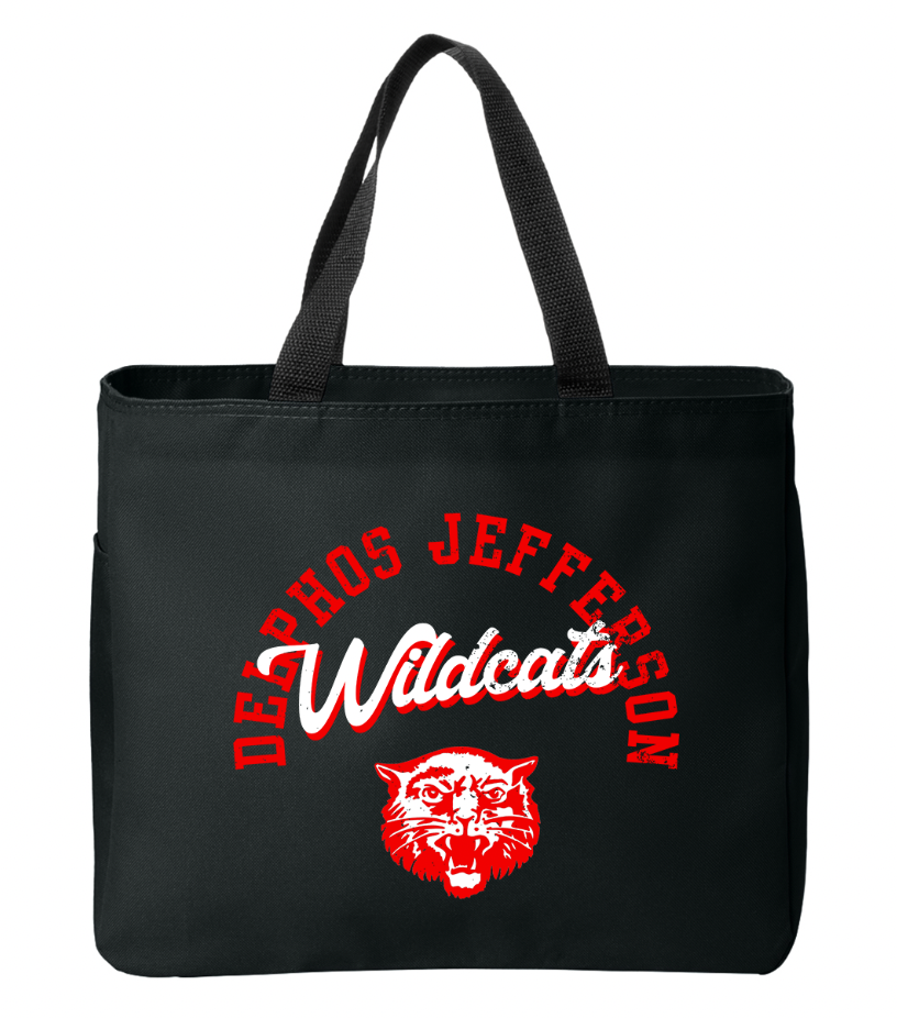 Delphos Jefferson Vintage Style Tote Bag
