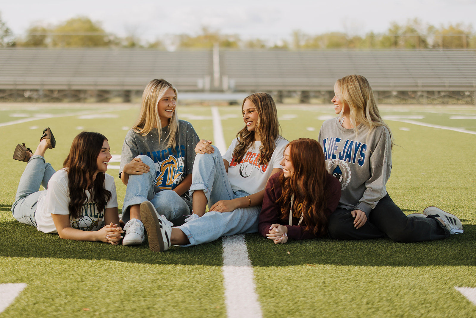 School Faded Long Sleeve Washed T-Shirt