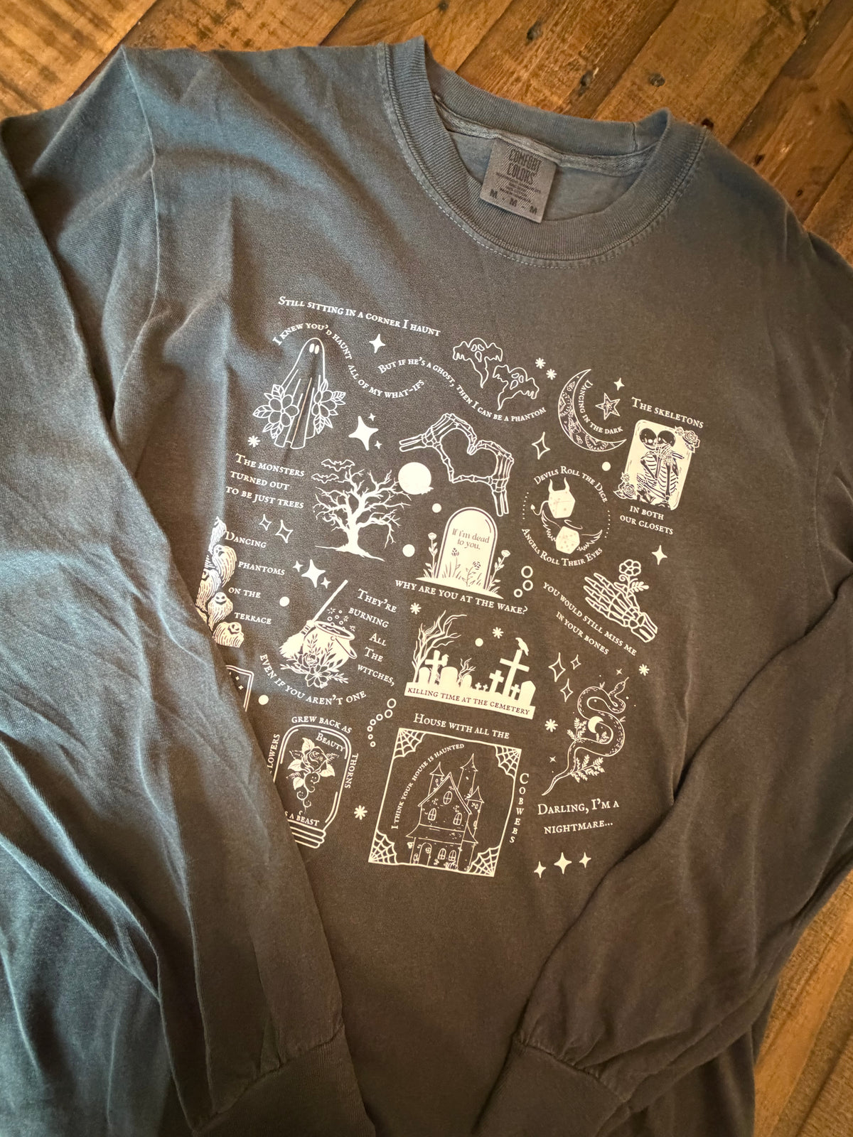Halloween TS Lyrical Comfort Colors Long Sleeve (M)