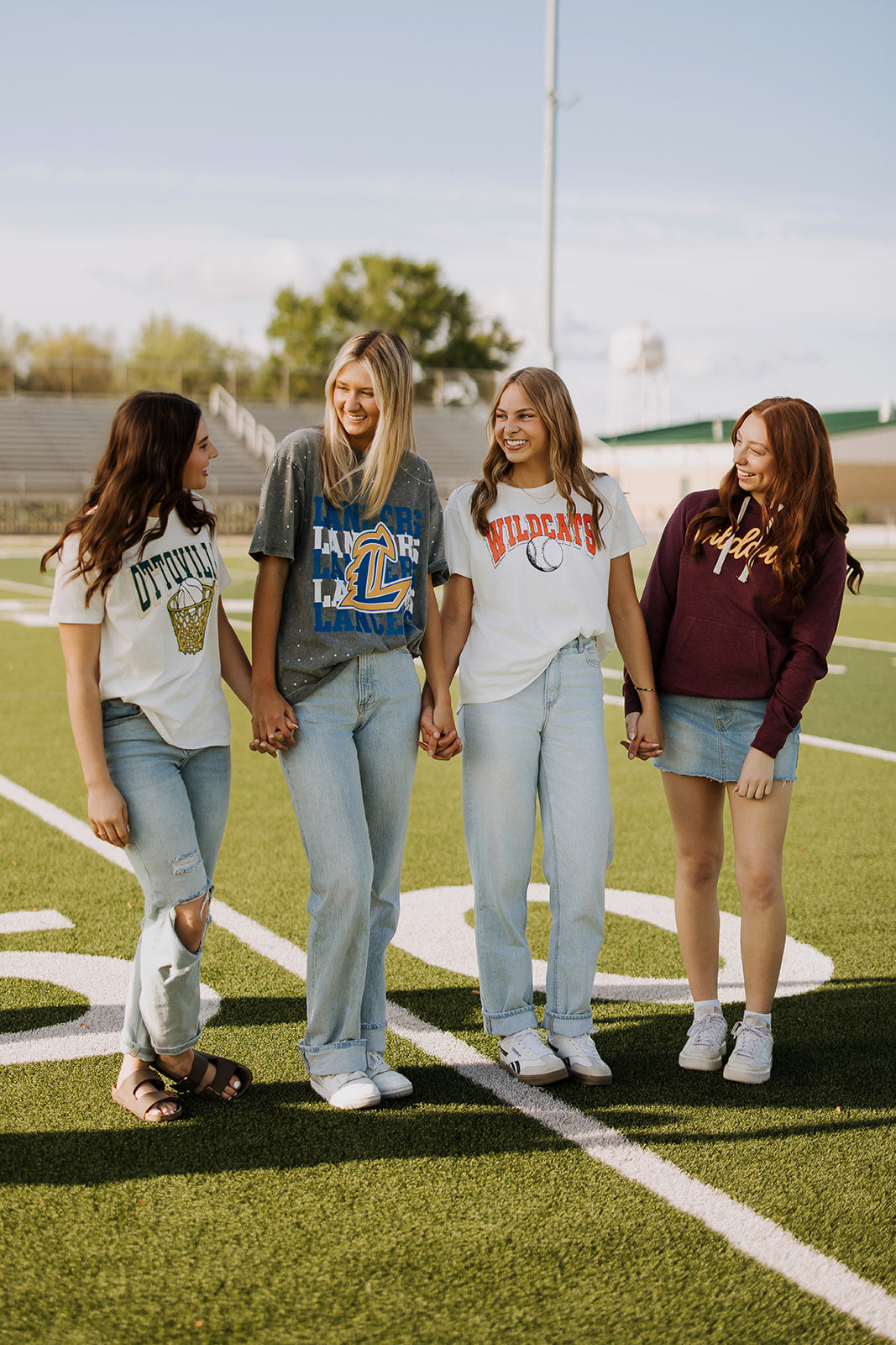 Rhinestone Oversize Tee
