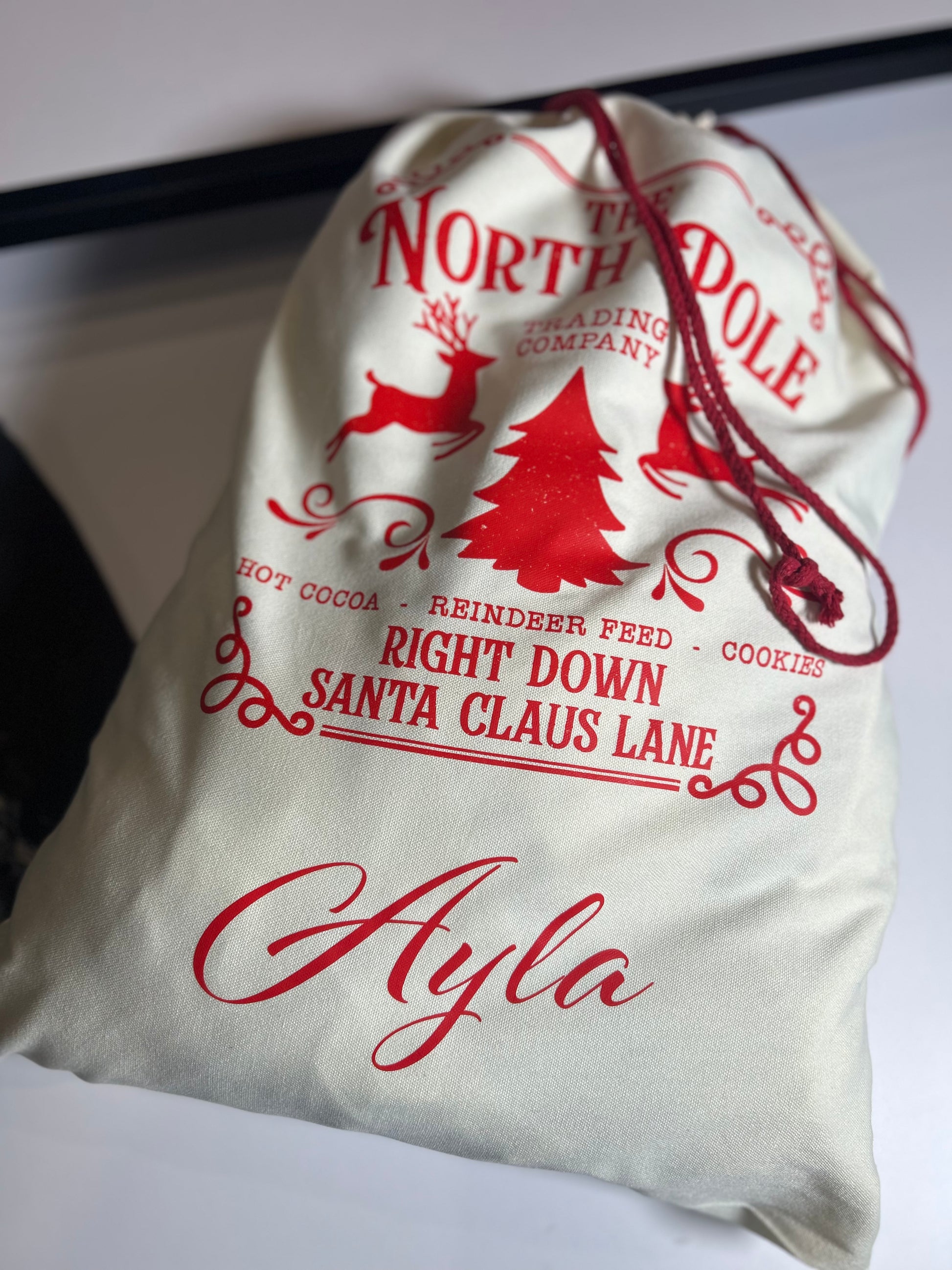 Personalized Santa Sack