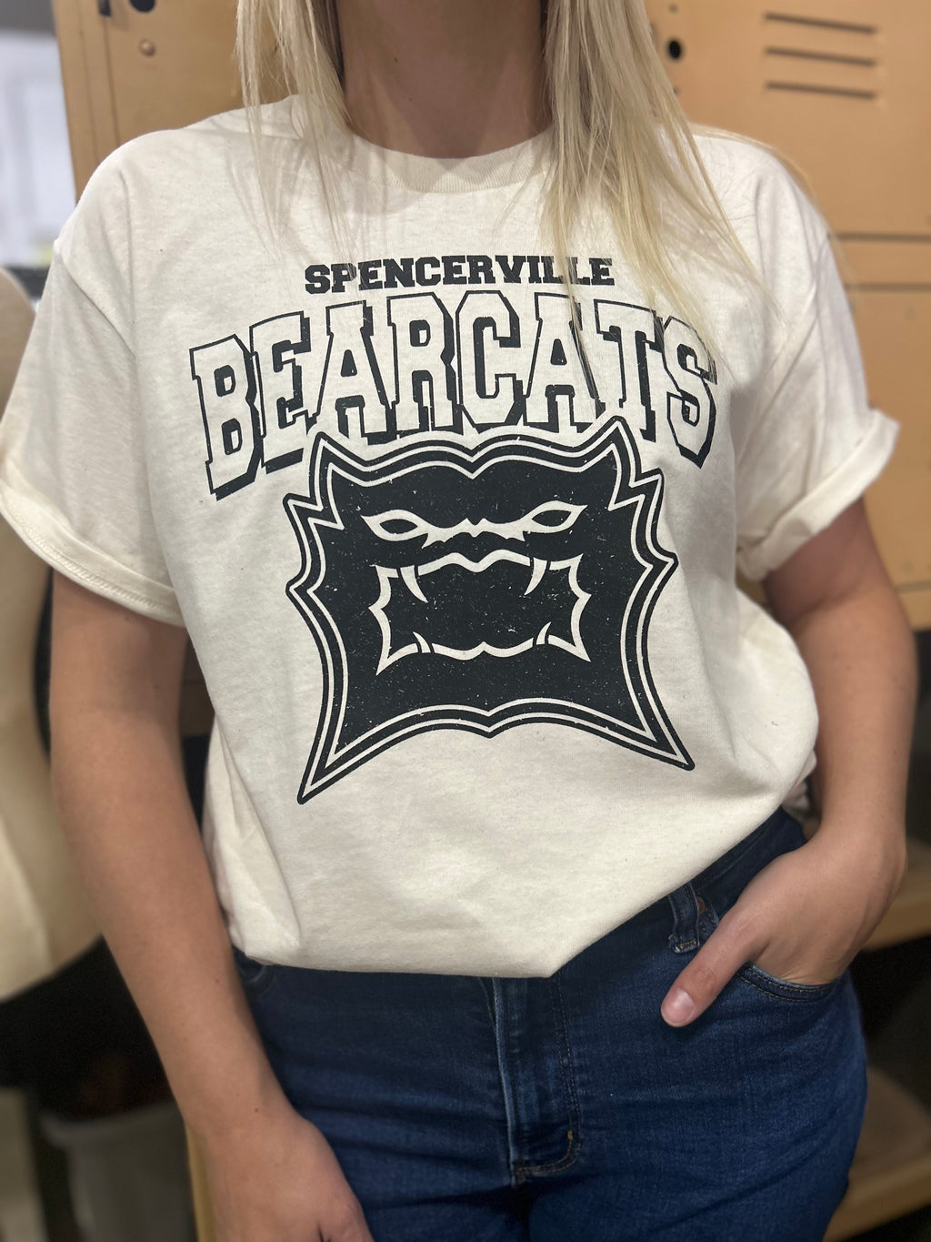 Delphos Jefferson on Natural T-Shirt