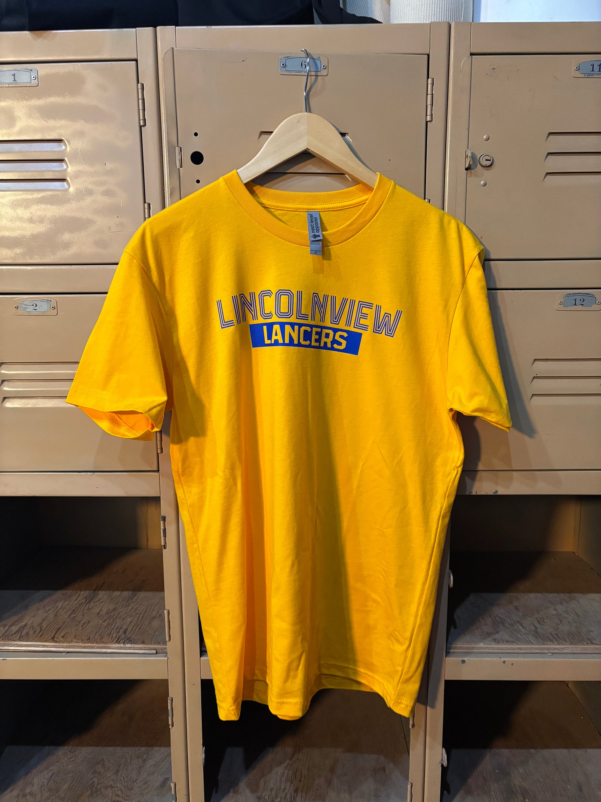 Lincolnview Striped Font T-Shirt