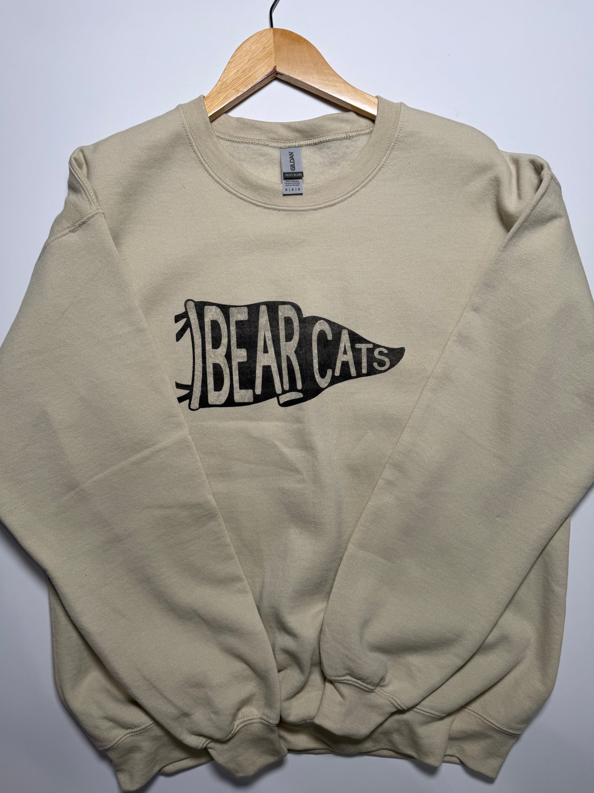 Spencerville Bearcats Flag Crewneck Sweatshirt