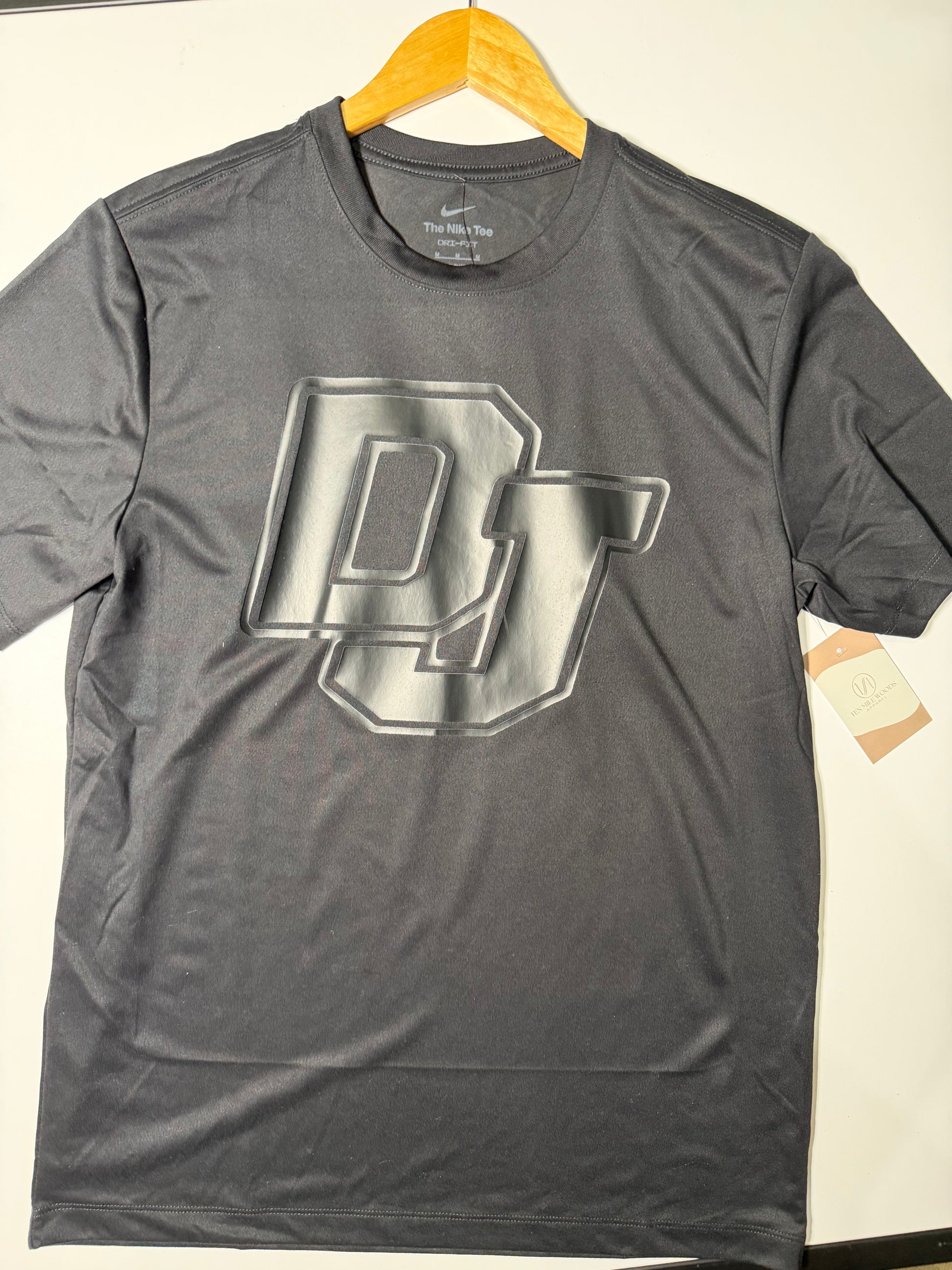 Delphos Jefferson Nike Black on Black T-Shirt
