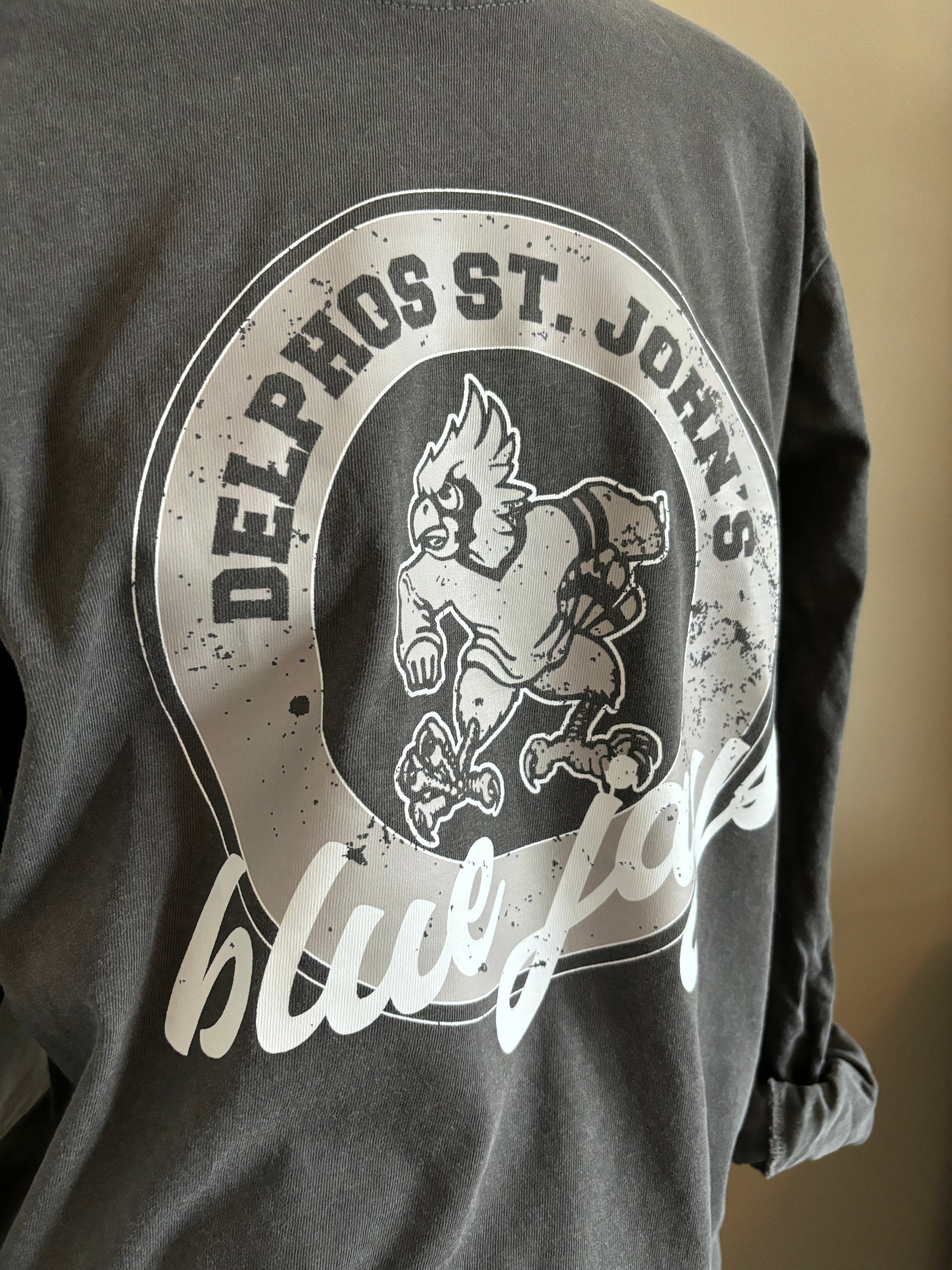 LCC Long Sleeve Distressed Vintage T-Shirt