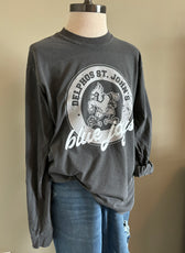 Lincolnview Long Sleeve Distressed Vintage T-Shirt