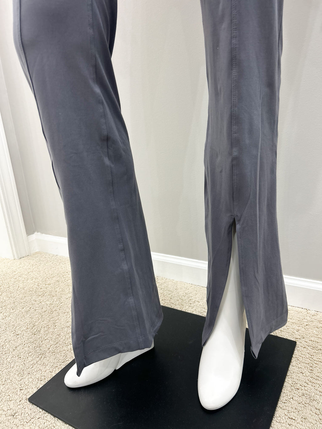 High Waist Full Length Flared Leggings