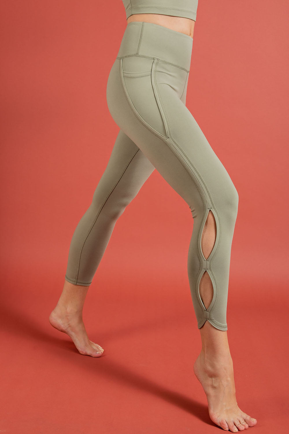 Butter High Rise Cropped Yoga Leggings