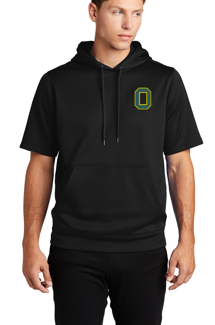 Youth/Adult Sport-Tek Short Sleeve Fleece Hooded Pullover