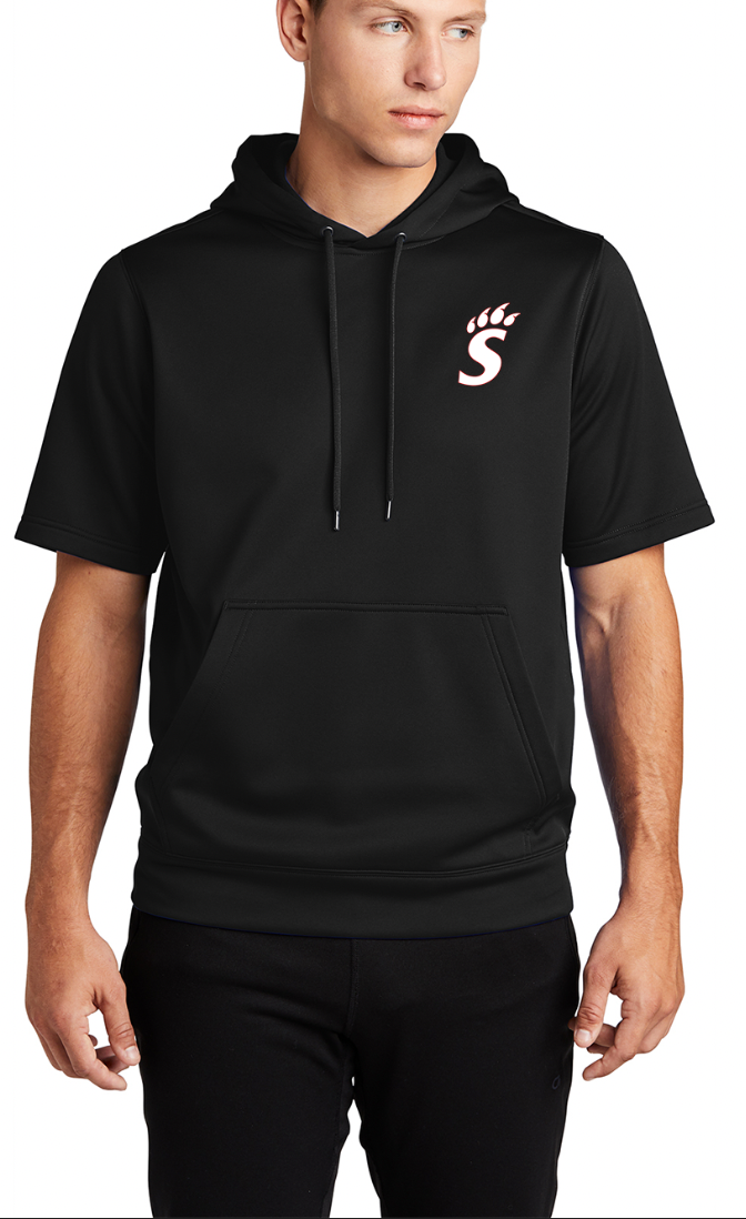 Spencerville Sport-Tek Short Sleeve Fleece Hooded Pullover