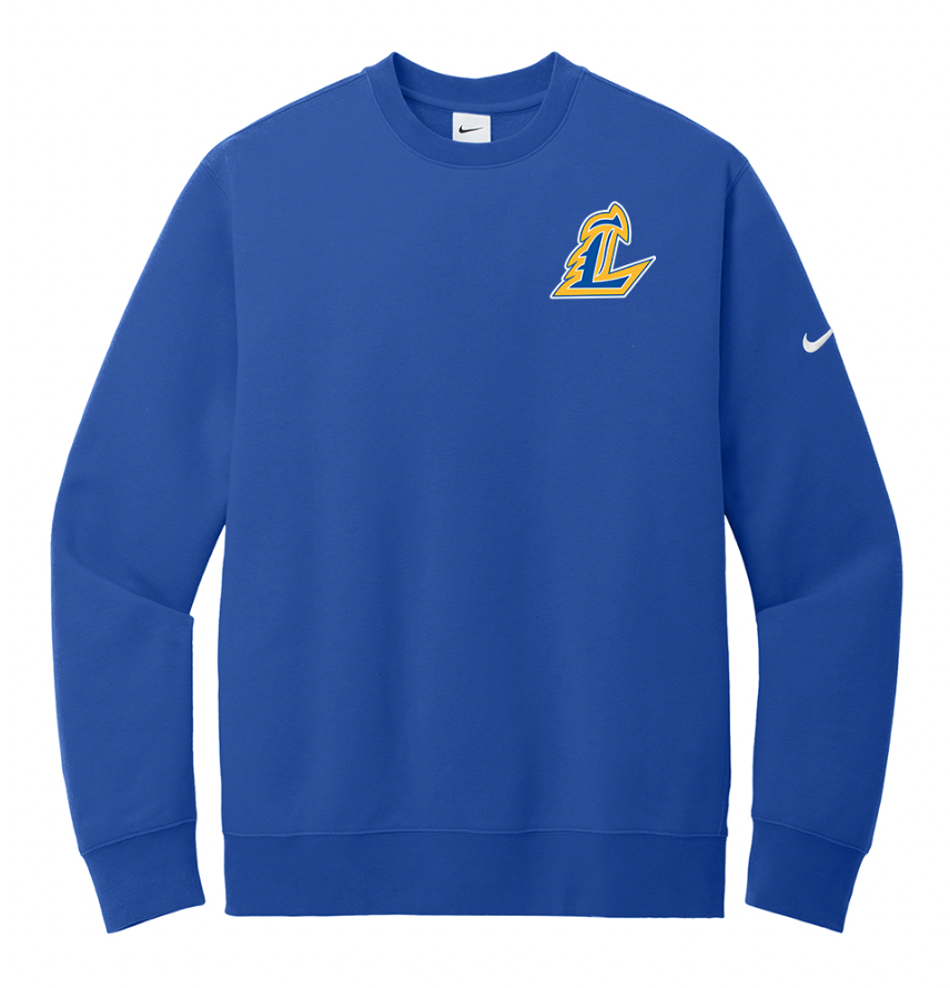 Lincolnview Men's Nike Club Fleece Crewneck
