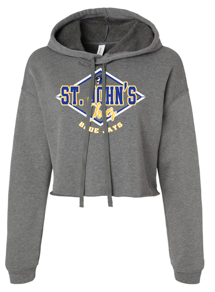 Delphos St. John's Cheer Cropped Hoodie