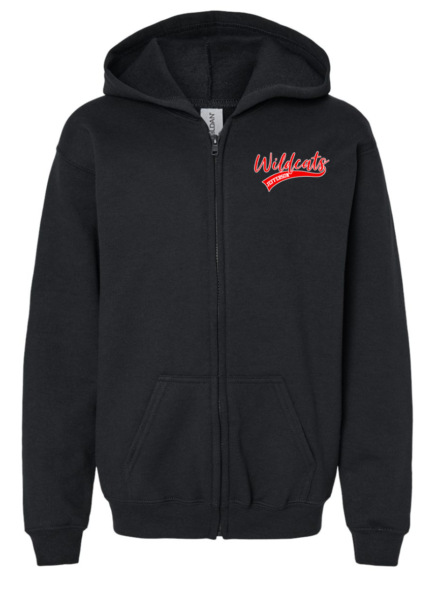 Youth Delphos Jefferson Full Zip Sweatshirt