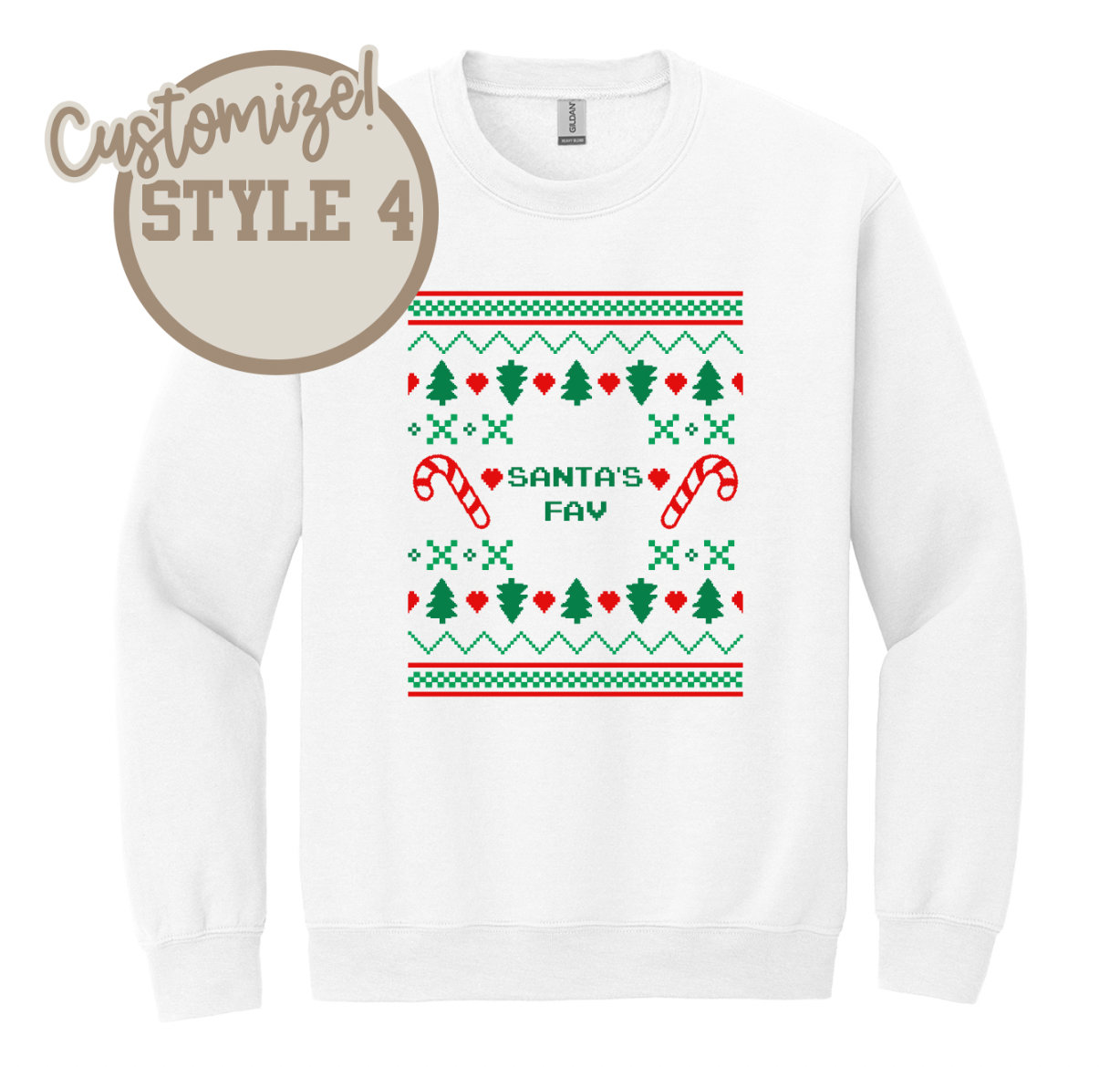 CUSTOMIZE Ugly Christmas Sweater