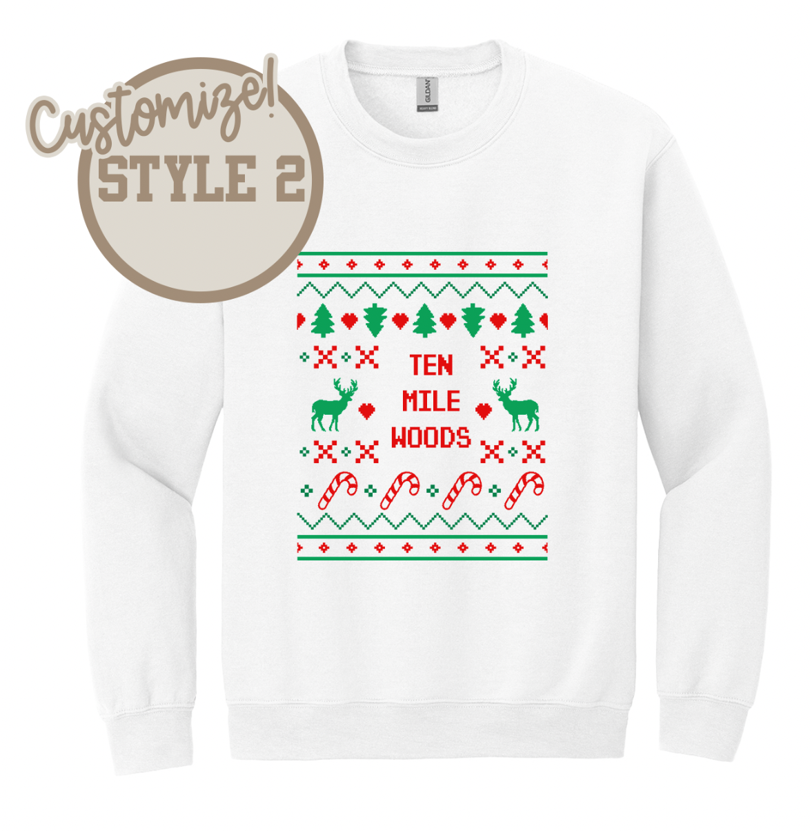 CUSTOMIZE Ugly Christmas Sweater
