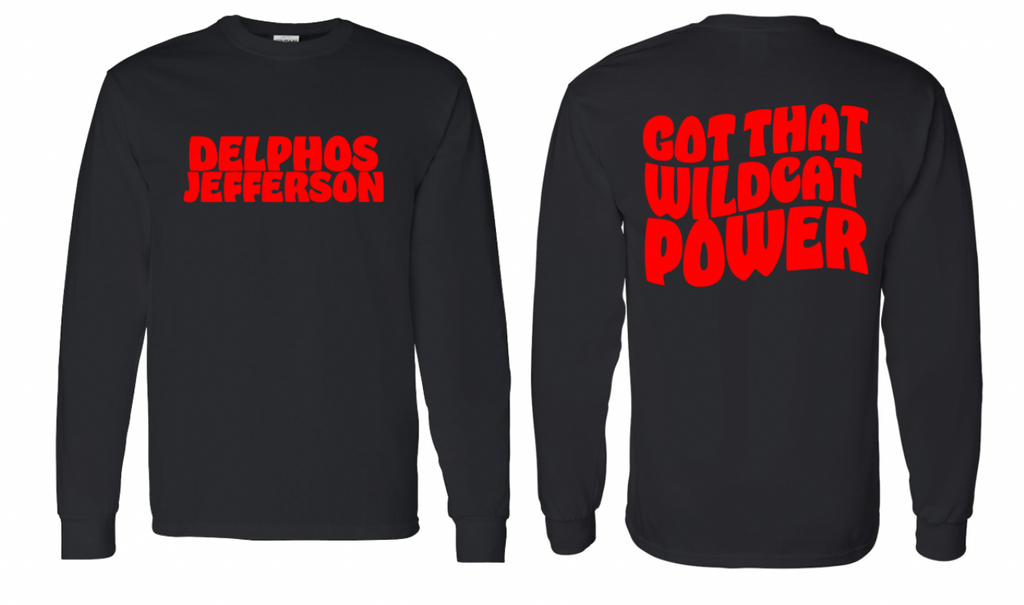 Delphos Jefferson "Got That Wildcat Power!" Shirt