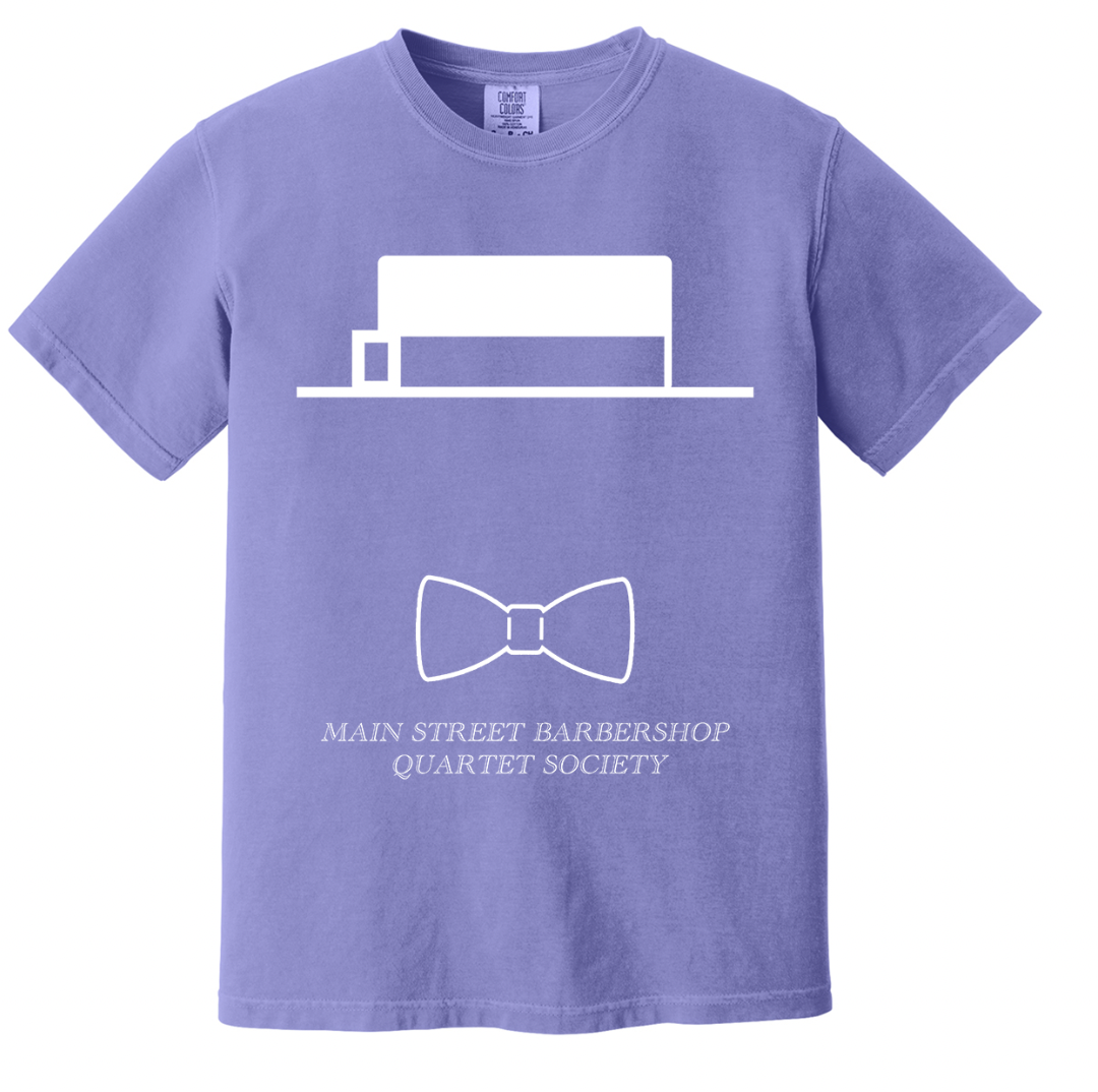 Main Street Barbershop Quartet Society Hat and Bowtie
