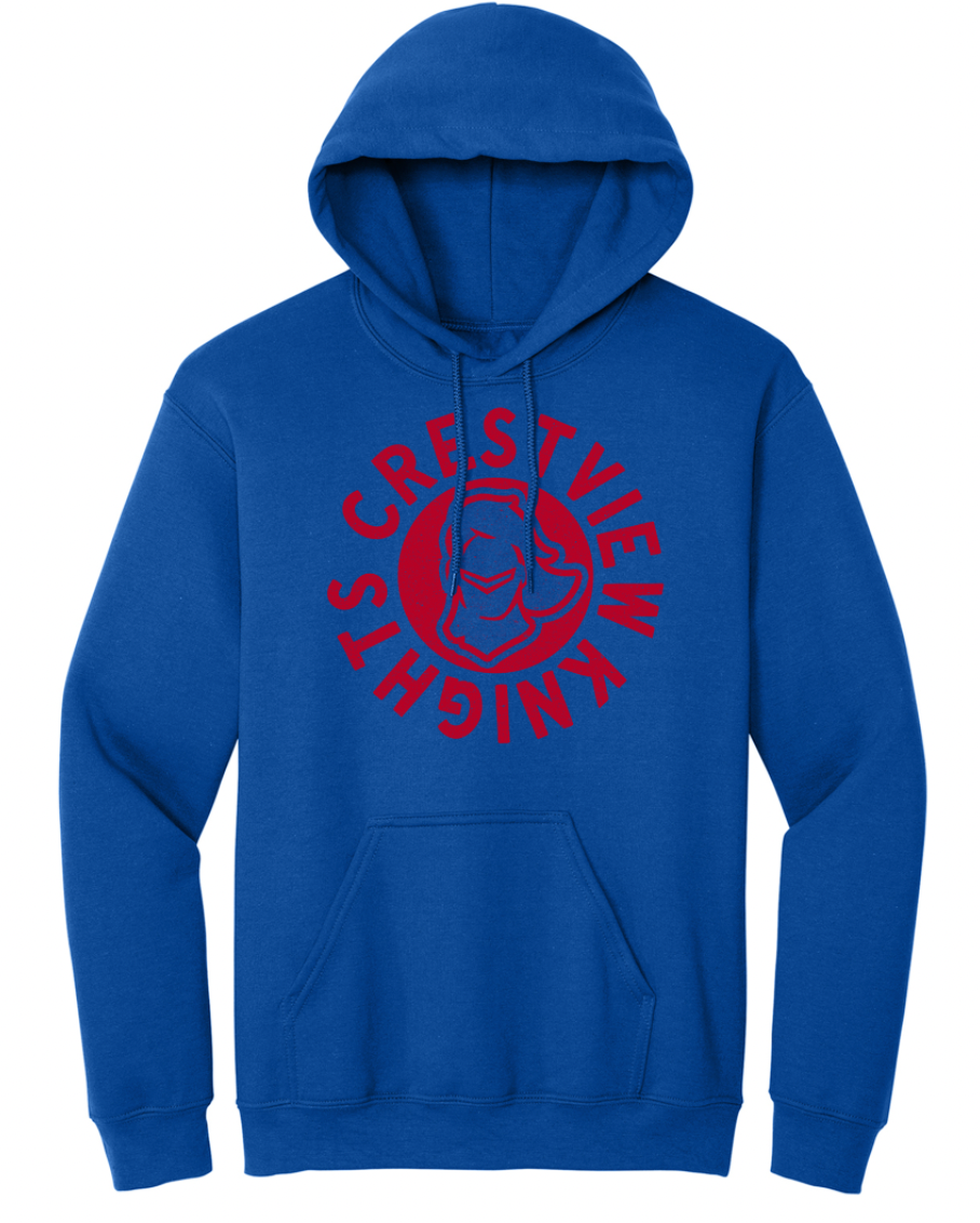 Crestview Knight Circle Youth/Adult Hoodie