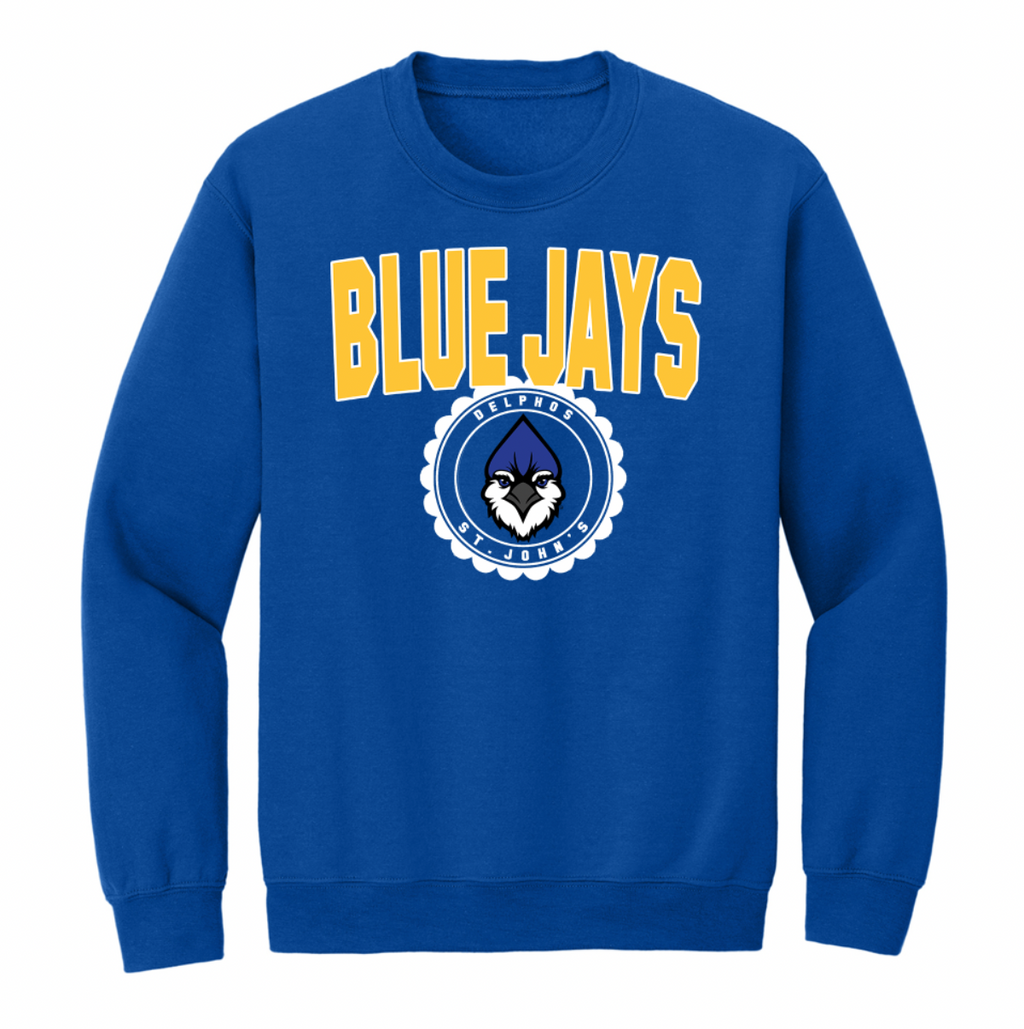 Delphos St. John's Vintage Circle Crewneck/Hoodie Toddler/Youth/Adult