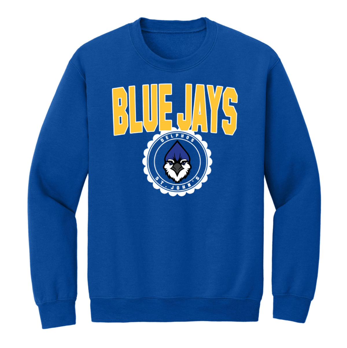 Delphos St. John's Vintage Circle Crewneck/Hoodie Toddler/Youth/Adult