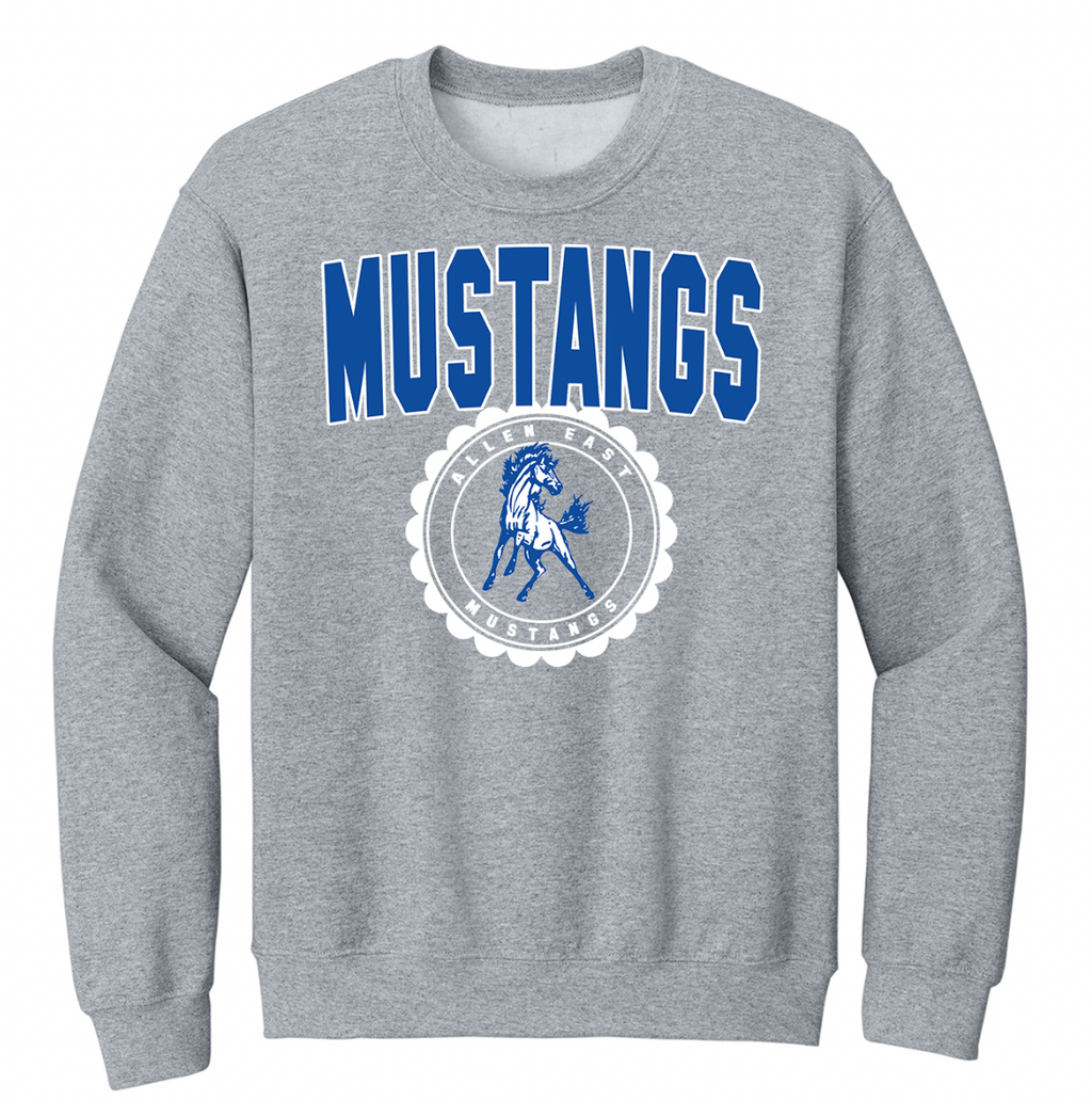 Allen East Vintage Circle Toddler/Youth/Adult Crewneck