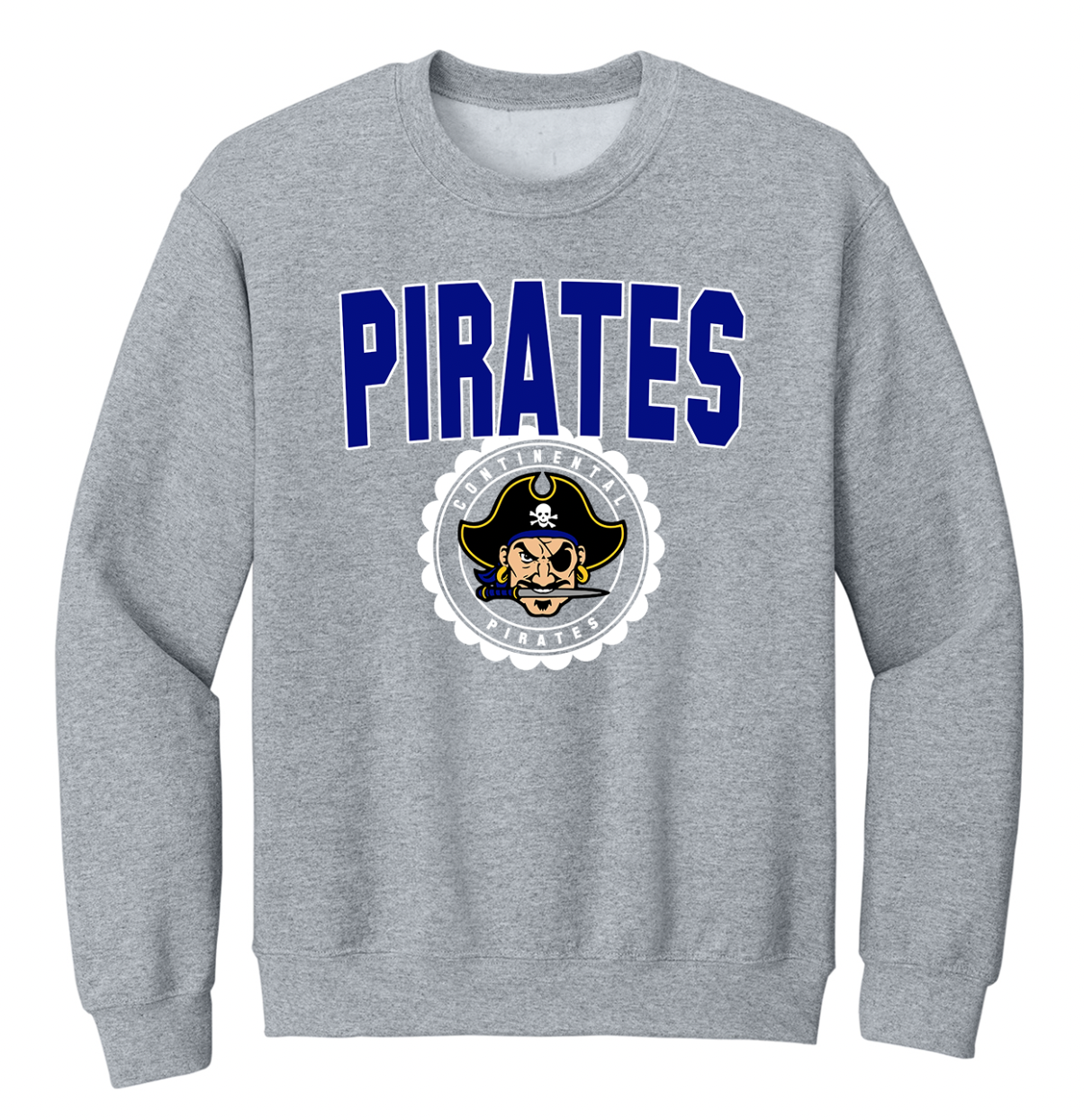 Continental Pirates Vintage Circle Toddler/Youth/Adult Crewneck