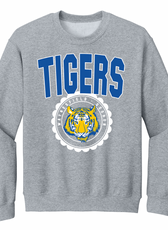 WG Tigers Vintage Circle Toddler/Youth/Adult Crewneck