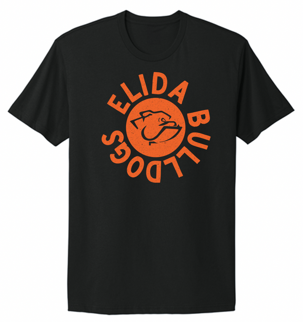 Elida Bulldogs Circle Infant/Toddler/Youth/Adult T-Shirt