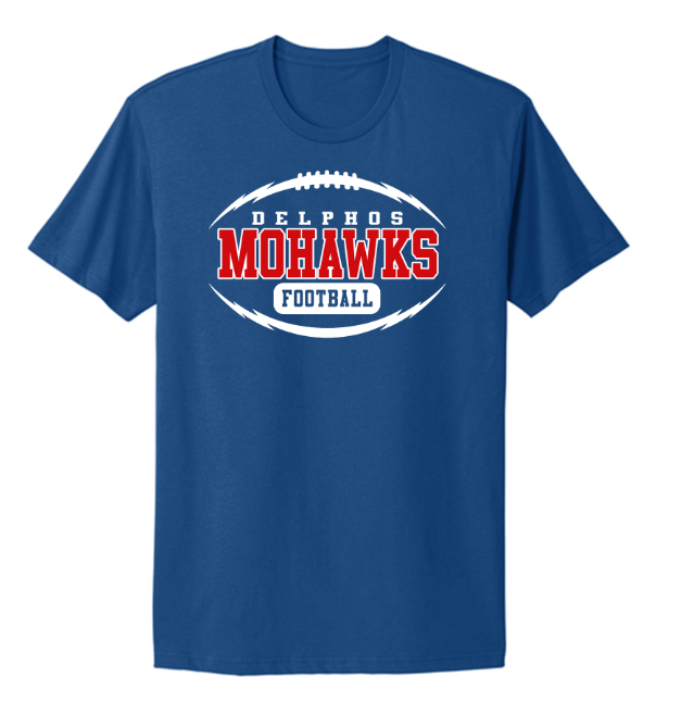 Mohawks Football Tee/Crew/Hoodie Special Order