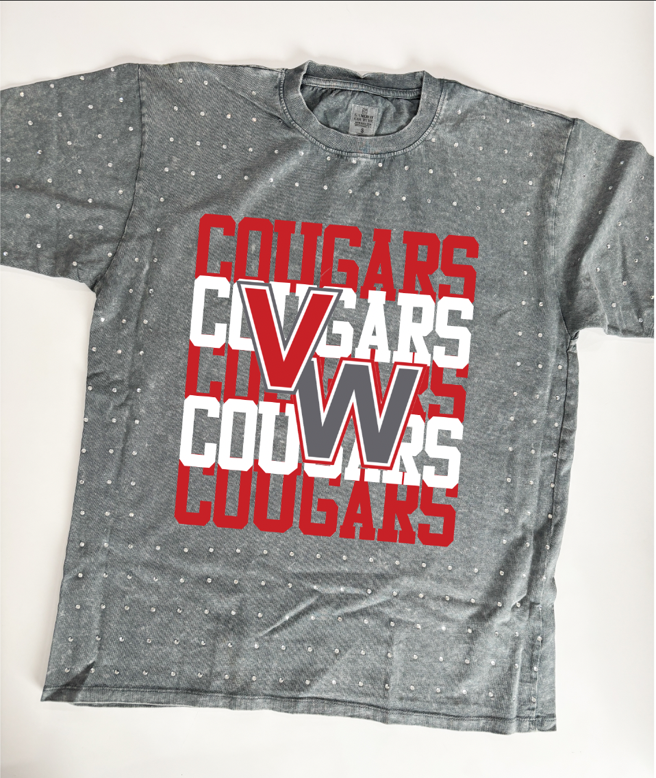 Youth Rhinestone Oversize Tee