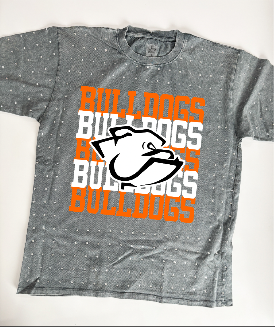 Rhinestone Oversize Tee