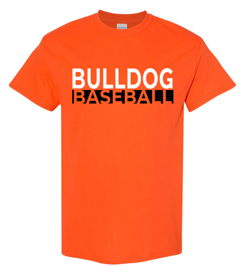 Bulldog Baseball T-Shirt