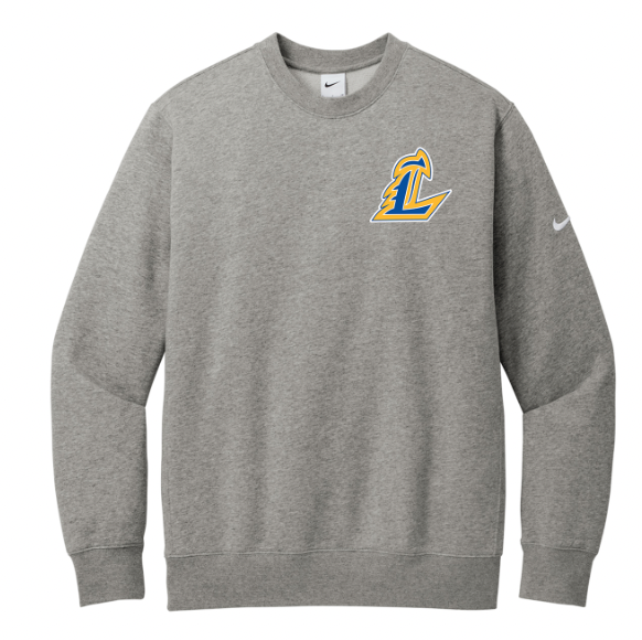 Lincolnview Men's Nike Club Fleece Crewneck