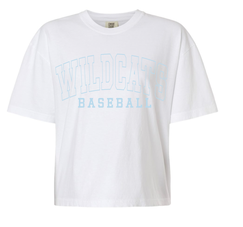 Bath Block Letter Custom School Tee