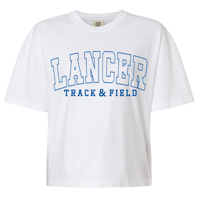 Lancer Block Letter Custom School Tee