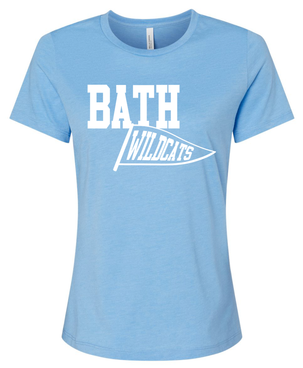 Bath Flag Women's Heathered T-Shirt