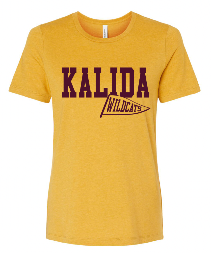 Kalida Flag Women's Heathered T-Shirt