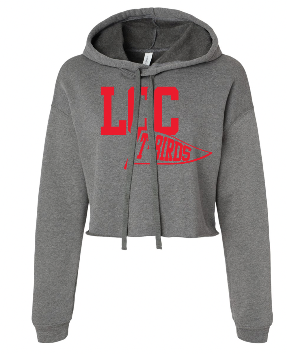 LCC Flag Crop Fleece Hoodie