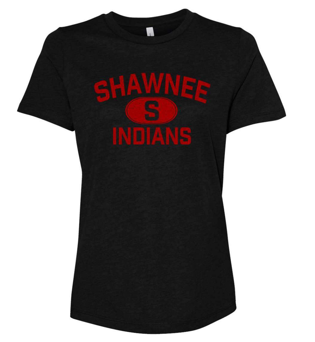 Shawnee Women's Heathered Vintage T-Shirt