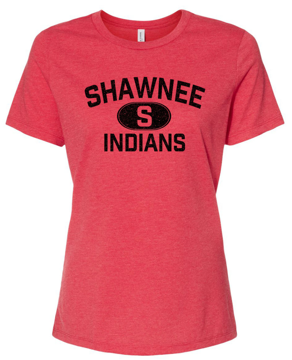 Shawnee Women's Heathered Vintage T-Shirt
