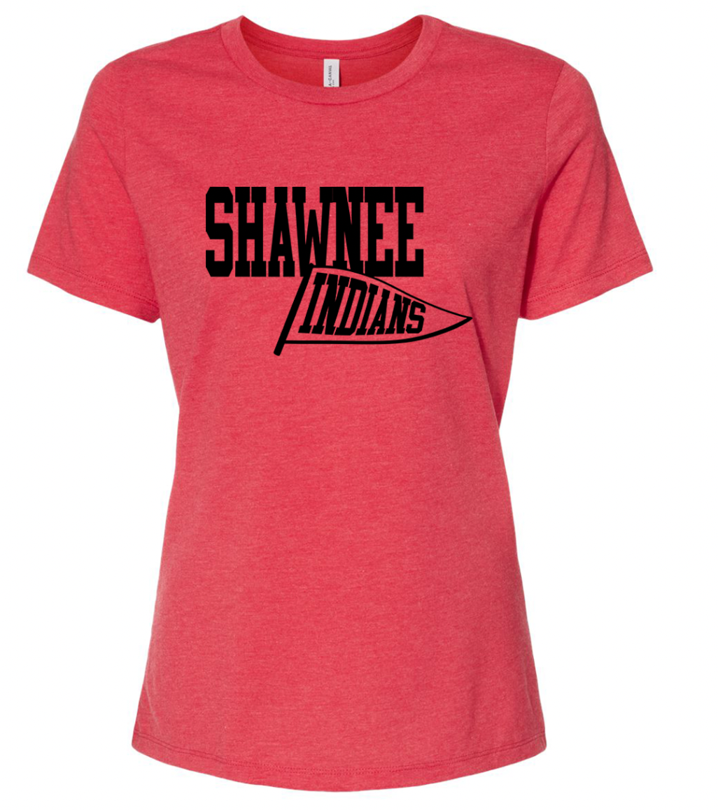 Shawnee Flag Women's Heathered T-Shirt