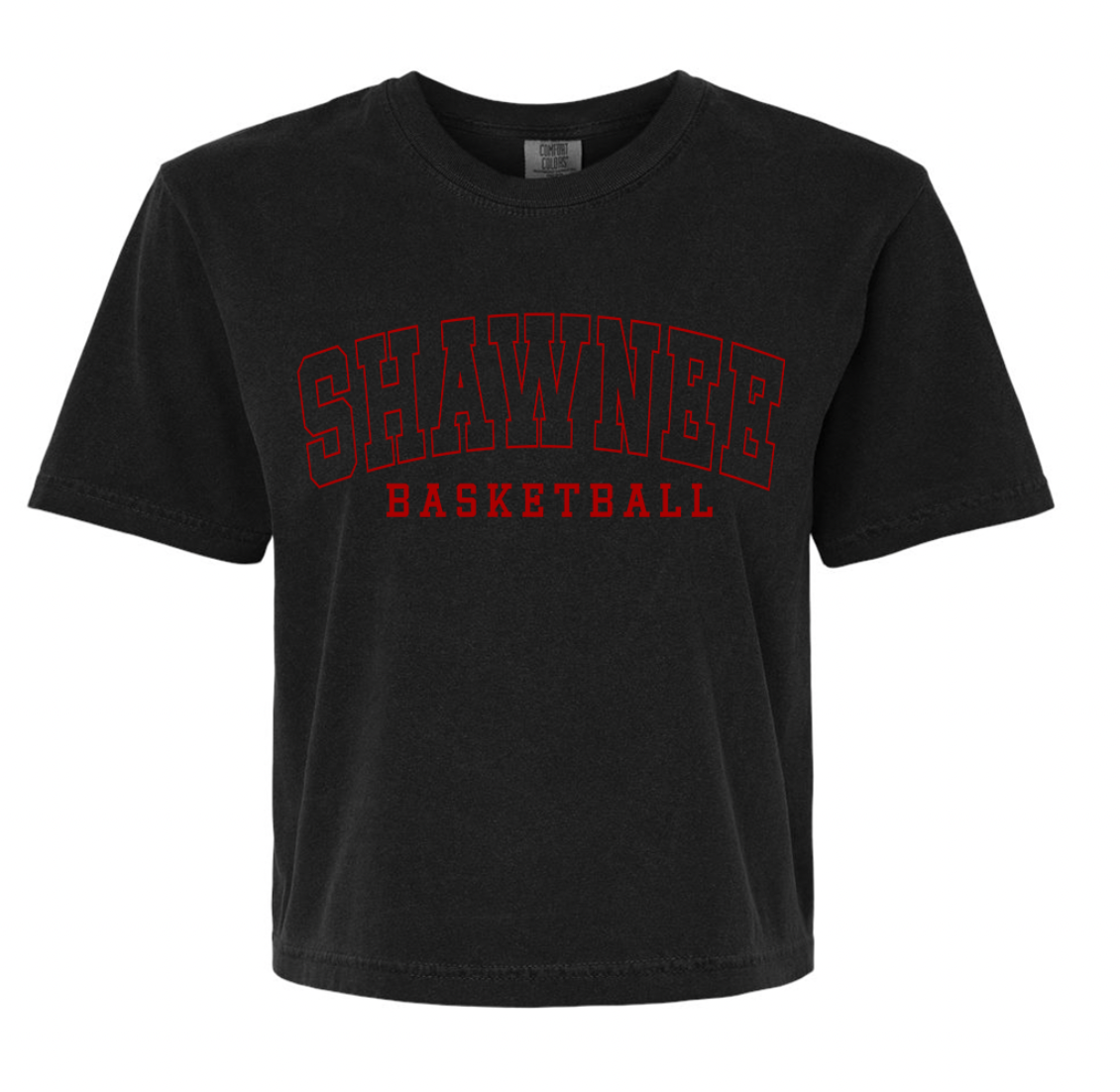 Shawnee Block Letter Custom School Tee