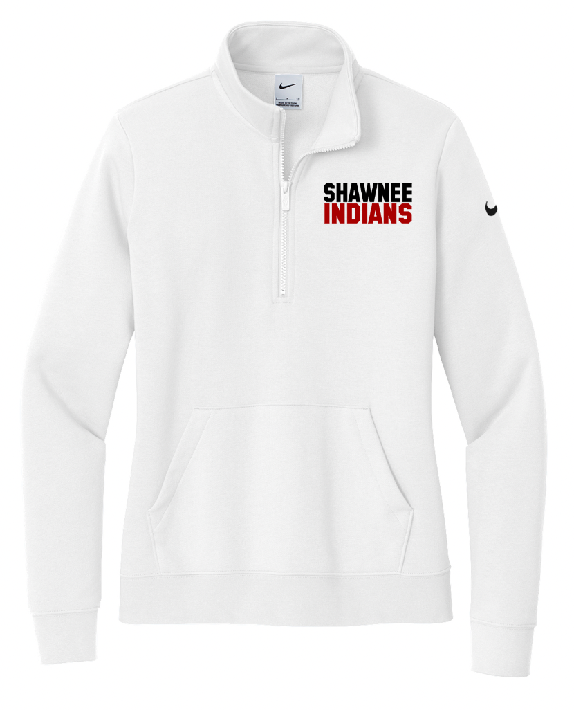 Shawnee Woman's Nike Swoosh 1/2 Zip