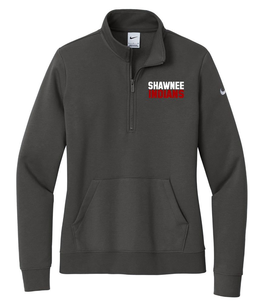 Shawnee Woman's Nike Swoosh 1/2 Zip
