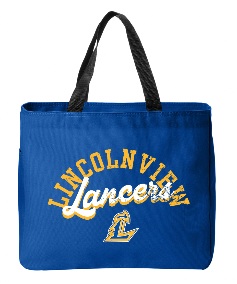 Lincolnview Vintage Style Tote Bag