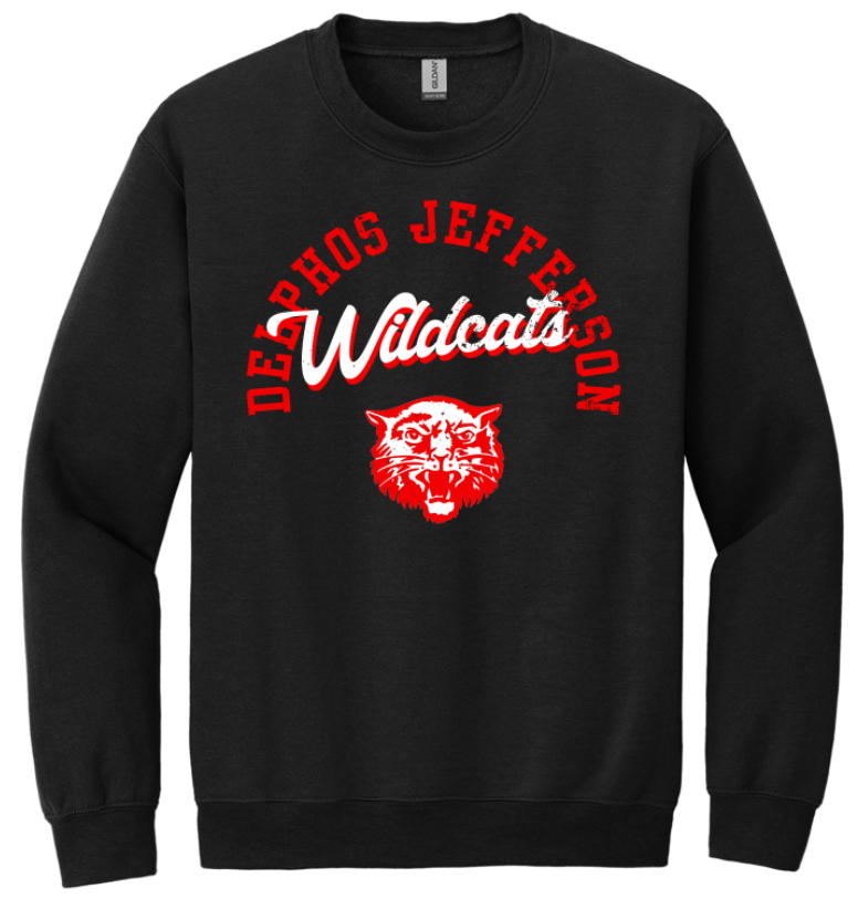 Delphos Jefferson Vintage Tee/Crew/Hoodie