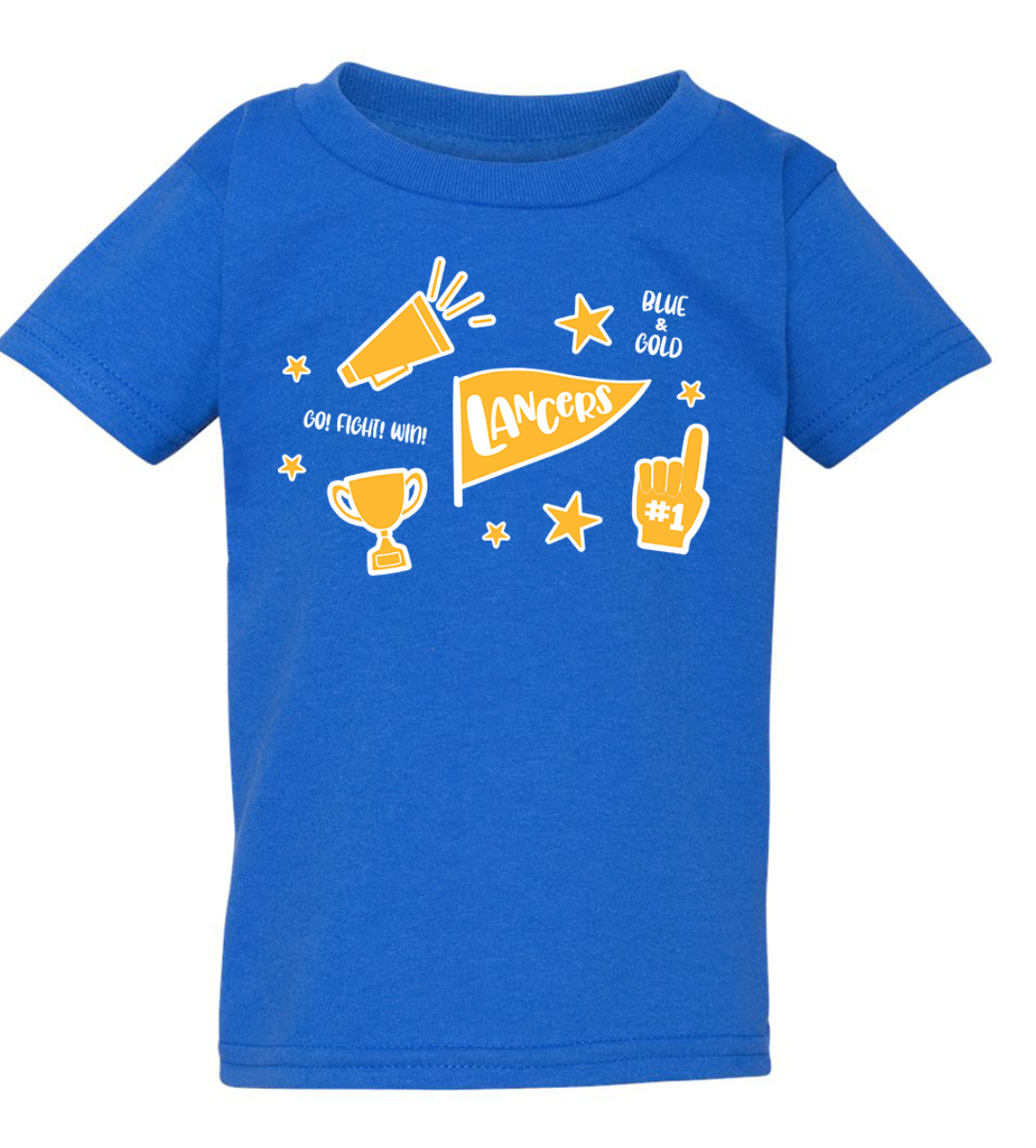 Lincolnview Toddler/Youth Spirit Tee