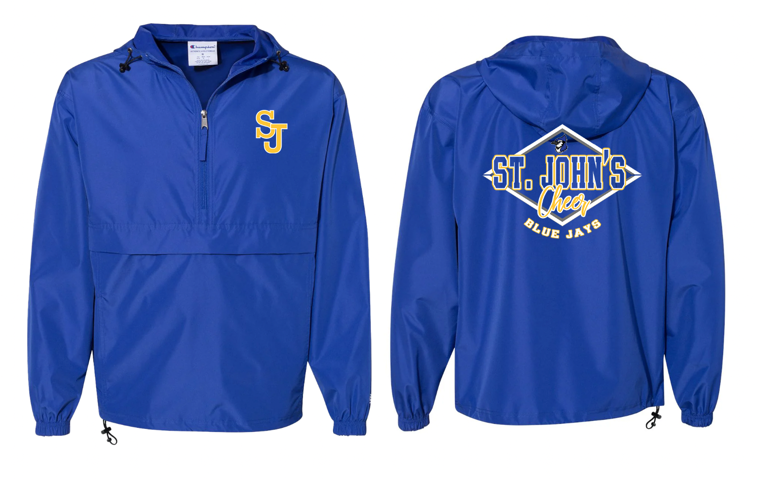 Delphos St. John's Jr. High Cheer Champion Packable Jacket